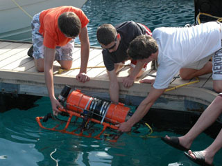 dockside ROV testing